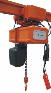 Hhbb1 Ton Single Phase 60Hz 220V Double/Single Speed Electric Chain Hoist with Wireless Remote Control or Control Pendant