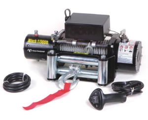 Ce Approved Low Price 9500lbs 12V-24V 4WD Electric Winch/4X4 Auto Winch/ with Synthetic Rope for Sale