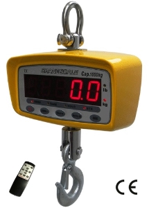 Remote Controlled Heat-Resistant Hanging Hook Mini Ocs Crane Electronic Digital LCD Luggage Weighing Scale
