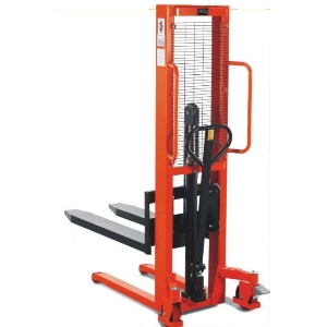 1ton Hydraulic Hand Manual Pallet Stacker with Single Mast