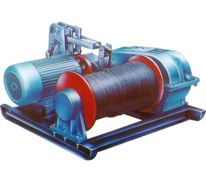 Construction 3 ton double brake building material lift electric winch
