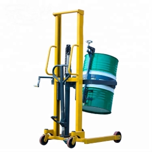Manual Hand Hydraulic oil drum stacker for good price
