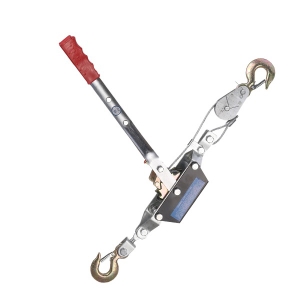 2.5ton Ratchet Wire Rope Puller Hand power portable cable ratchet puller tightener with hooks