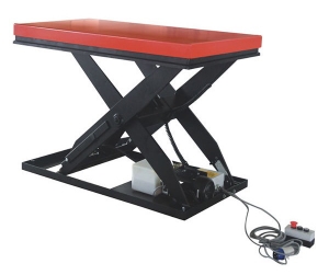 Heavy duty portable electric hydraulic fixed scissor lift table