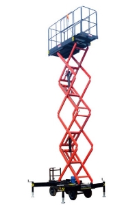 Remote controlled mobile hydraulic scissor lift platform heavy duty transporter