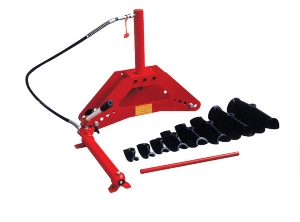 China 12 Ton hydraulic Plumber Fitters Pipe Bender with 6 Dies