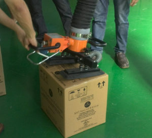 Technical details of 35kg cartons（tube lifter)
