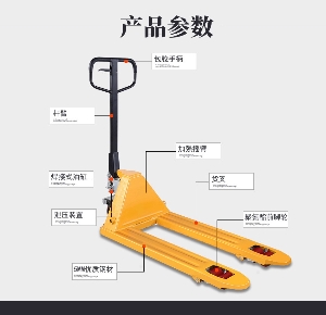 Hydraulic Manual Forklift Hand Pallet Jack 3 ton Hand Pallet Truck with sale price