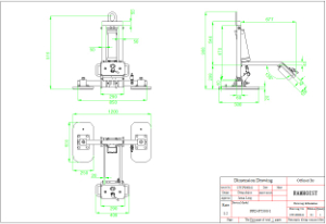 Technical proposal for Vacuum Slab lifter Model No. PPD-PT350/2