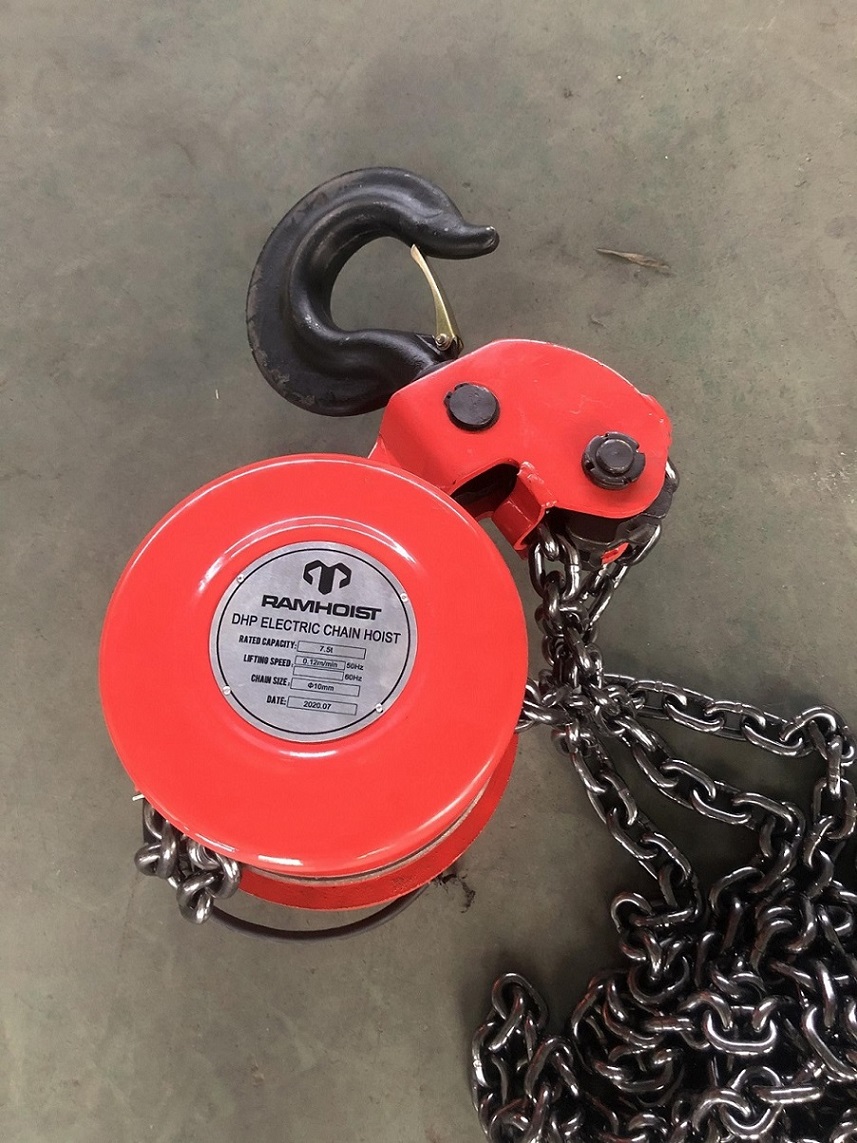 7.5 ton DHP type group lifting electric chain hoist with Control Cabinet2.jpg