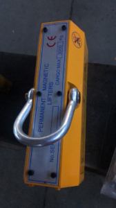 Site photos of 3T Permannet Magnetic Lifter to UK