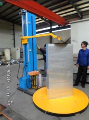 electric top press of Pallet wrapping machine.jpg