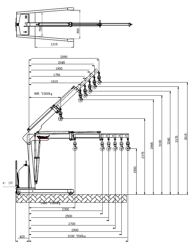 Instruction Manual of Foldable Shop Crane (electric floor crane)4.png