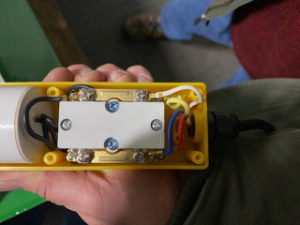 Control wiring for PA300 hoist