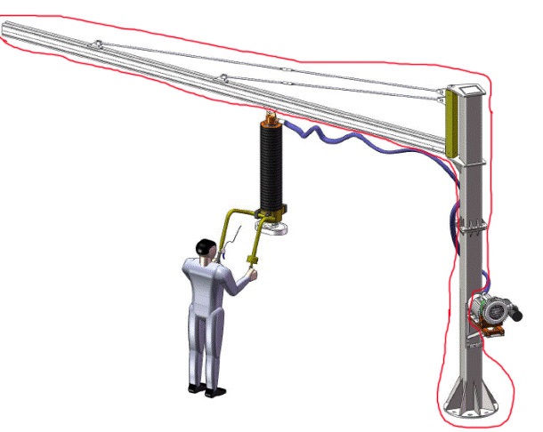 jib crane of vacuum tube lifter.jpg