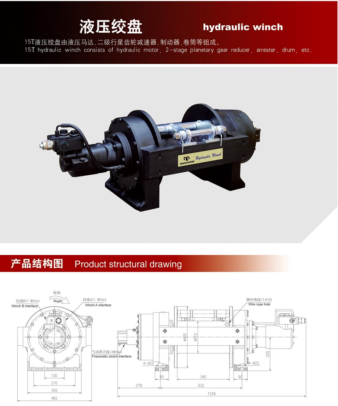 Technical parameters of 15ton hydraulic winch1.jpg