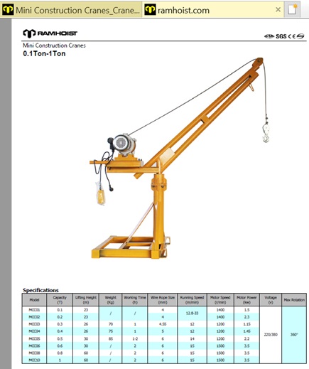 technical parameters of mini construction crane.jpg