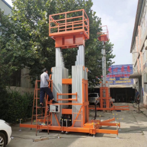 Inquiry about 25M /30m Dual ladder rotation prevention hydraulic cylinder lift from Kenya