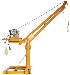 Offer for 500KG and 750KG mini construction crane from Indonesia