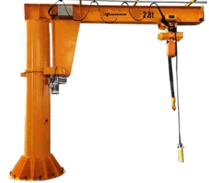 quotation Jib Cranes of 2 T and radius rotation around 270 degrees from Chile