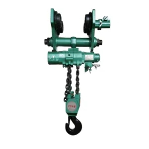 Pneumatic Chain Hoist 1 Ton Lifting Force with pneumatic trolleys from Serbia
