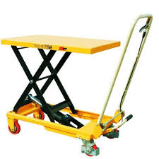 Scissor lift table cylinder pump required by India