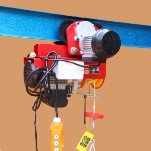 Inquiry about Single Phase 110V and 220V Small Wireless Remote Control Mini Electric Wire Rope PA Hoist 1500kg for lifting from Pakistan