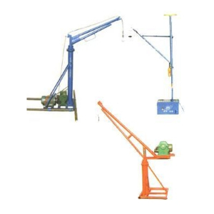 Looking Indoor Outdoor Portable Crane to place the hoist on building rooftop to lift furniture