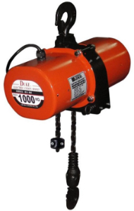 How to connect ELECTRIC CHAIN HOIST DU-905 to Frequency Inverter so I can change lifting speed