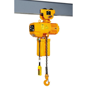 Standard electric chain hoists with 10’ & 20’ of lift, 1, 2 & 3 ton, Single speed and dual speed + lever style hoists ¾ ton thru 9 ton + hand chain hoists ½ ton thru 20 ton with Chinese and option of Austrian (European) chain