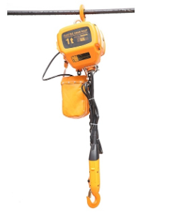 Price list for mechanical hoists and electric hoists for Spain