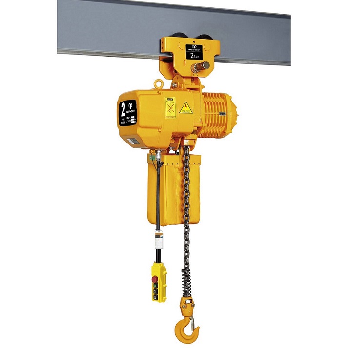 China RM Electric Chain Hoists Wholesale Supplier-0.5Ton-5Ton (With Plain Trolley)-single speed.jpg