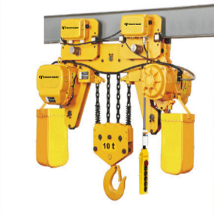 Inquiry about 30T * 10m hook suspension electric chain hoist in Propeller & Rudder engine room from Indonesia