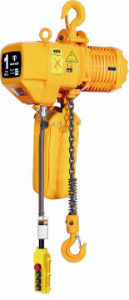 Inquiry about 1 ton electric chain hoist with hand geared trolley from India
