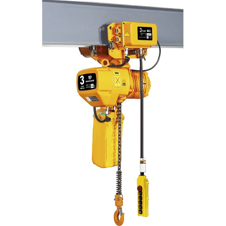 China RM Electric Chain Hoists Wholesale Supplier-0.5Ton-10Ton (With Electric Trolley)-dual speed.jpg