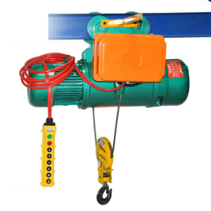 Electric traveling wire rope hoist with electric trolley 2-ton, 6-meter: 2-ton, 9-meter: 2-ton, 12-meter:  3.2-ton, 6-meter: 3.2-ton, 9-meter: 3.2-ton, 12-meter:  5-ton, 6-meter: 5-ton, 9-meter: 5-ton, 12-meter for Russia