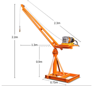 Search for 500kg and electric 3 phases Mini Construction Cranes from UAE
