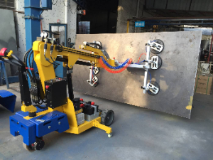 Cost and delivery time of Electric Vacuum Glass Lifting Equipment Lifter Robot / Glazing robot 400KG from Russia