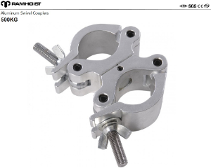 Different kinds of Aluminum Swivel Couplers made in china