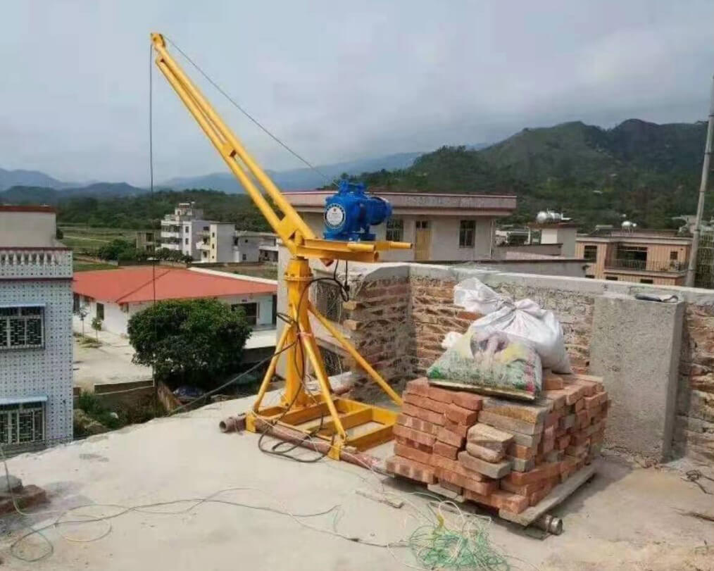 Mini Construction Crane - 1.5t capacity china manufacturer