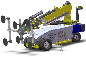 Interested in a glazing robot that lift 5 mts and support 500 kgs from Argentina