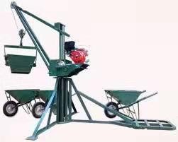 Mini crane for construction, gasoline operated (13 or 16 HP engine) to lift 300kg with double wire at lifting height about 15m-3.jpg