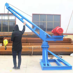 Working and Installation videos of 360 degree mini construction crane