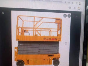 Self-propelled Scissor Lift and Trailed scissor lift Hight 20 mtr, 1000 kg, single phase for Pakistan