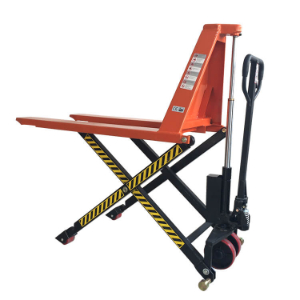 Single /double Pistons 1000kg 1500kg Scissor Lift Hand Transpallet With 800mm Lift Height