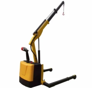 Inquiry about Electric Powered Small Lift Counter Balance Hydraulic Floor Crane, Electric Floor Cranes from Canada
