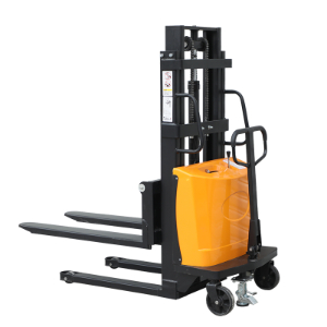 1016mm-1535 semi – electric stacker + 3ton capacity Hand Pallet truck 550W & 685W for India