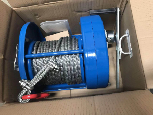 FW: 80604336--3 Ton manual winch 12mm Dia X 20 Mtr rope with SS 304 steel wire rope