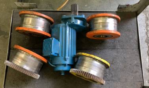 Quotation - kit Geared motor and wheels - Converplast Brazil