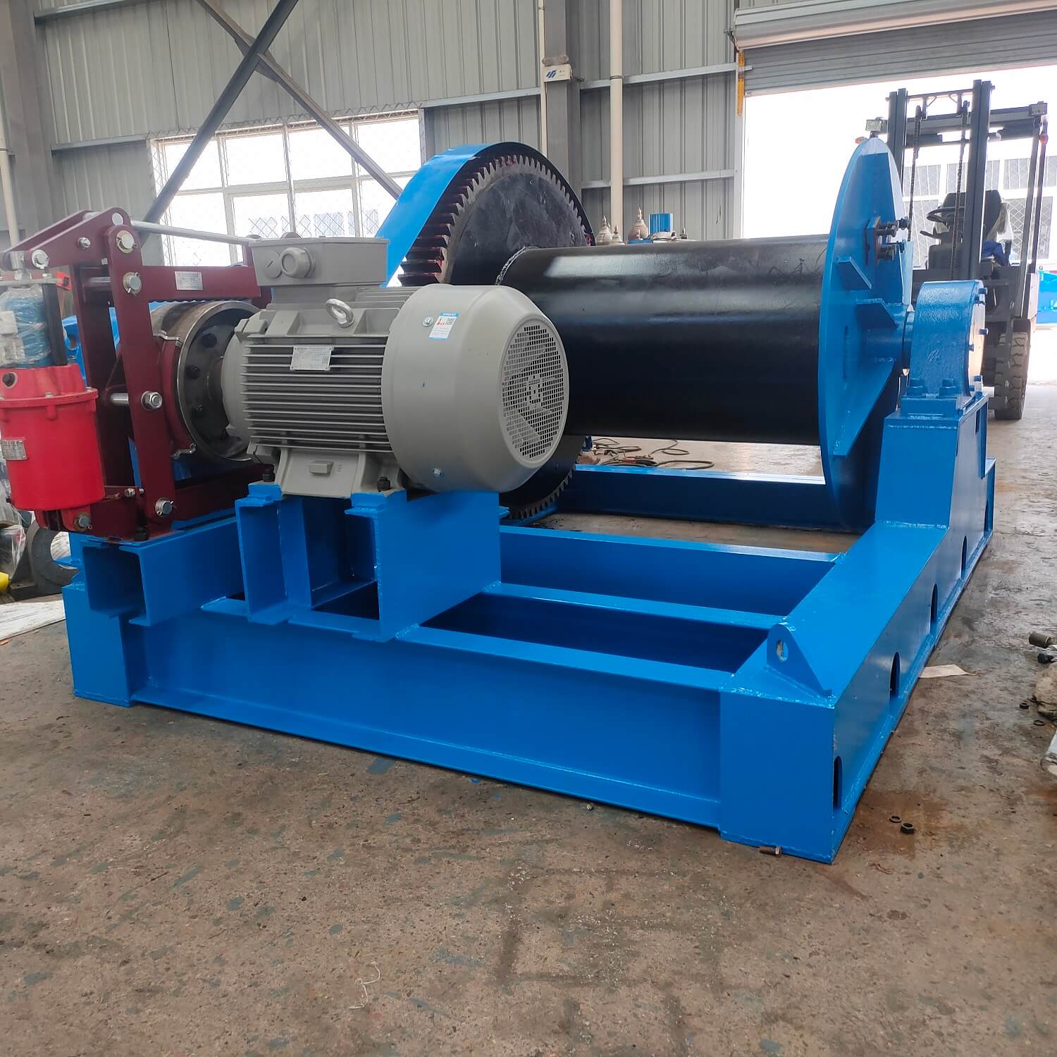 Site photos of 16 ton Building Electric Winch (Pulling cable winch)-2.jpg